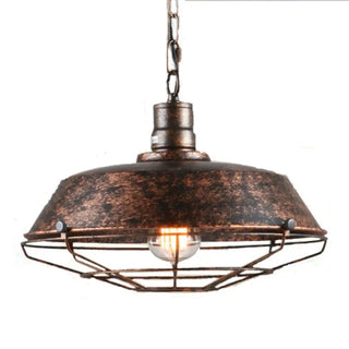 CLOC Industrial Flattened Bell-Shape Ceiling Light – view 5