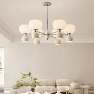 Sustainable green ceiling pendant, eco-friendly modern hanging light