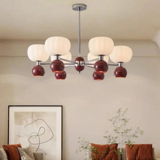 Eco-friendly green pendant light, sustainable ceiling hanging lamp fixture