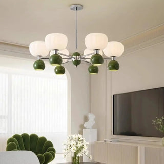 Eco-friendly pendant lamp, green sustainable modern ceiling hanging fixture