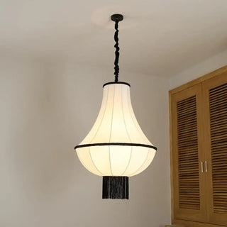 LOBBY Elegant Vintage Fabric Ceiling Light – view 2