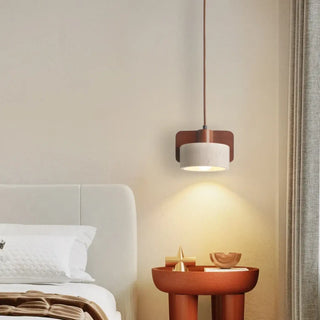 IMAD Minimalist Travertine Ceiling Light – view 4