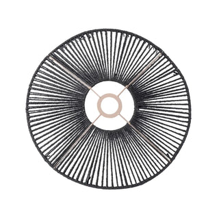Contemporary braided rattan pendant light, woven modern soft ambient ceiling fixture