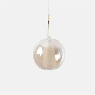 ANSHUNI Modern Amber Glass Ceiling Light – view 9