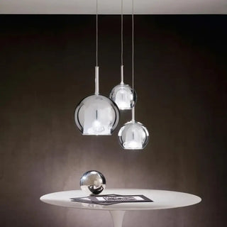 ANSHUNI Modern Amber Glass Ceiling Light – view 4