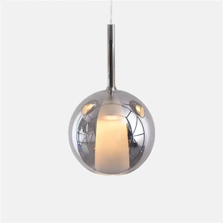 ANSHUNI Modern Amber Glass Ceiling Light – view 8