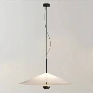 DINIR Pure White Glass Design Ceiling Light – view 6