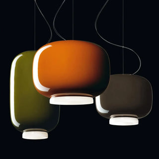 MAIZE Modern White Glass Ceiling Light – view 2