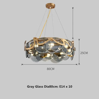 PAMPA White Glass Gilded Structure Pendant – view 6