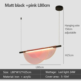 CANDORCE Glass Blue Black Elegant Ceiling Light – view 5