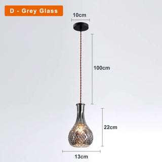 AMIRANI Chased Glass Art Deco Style Ceiling Light – view 7