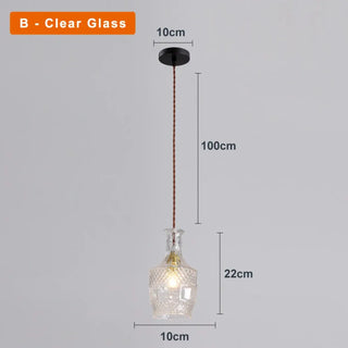 AMIRANI Chased Glass Art Deco Style Ceiling Light – view 9