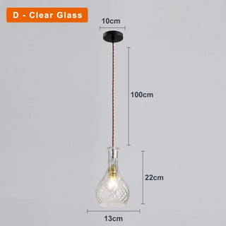 AMIRANI Chased Glass Art Deco Style Ceiling Light – view 11