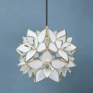 FLOARI Glass Flower-Shape Ceiling Light – view 2