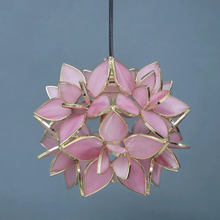 FLOARI Glass Flower-Shape Ceiling Light – view 5