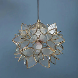FLOARI Glass Flower-Shape Ceiling Light – view 4