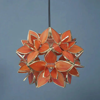 FLOARI Glass Flower-Shape Ceiling Light – view 1
