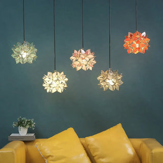 FLOARI Glass Flower-Shape Ceiling Light – view 6