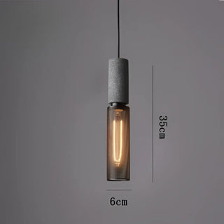 Contemporary refined pendant, glass and metal modern ceiling fixture
