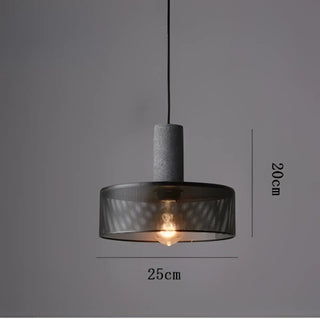 Designer glass pendant, metal modern refined interior ceiling fixture