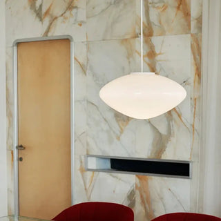 LANDYG Contemporary Opal Glass Ceiling Light – view 3