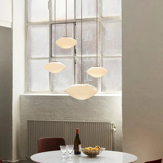 LANDYG Contemporary Opal Glass Ceiling Light – view 4