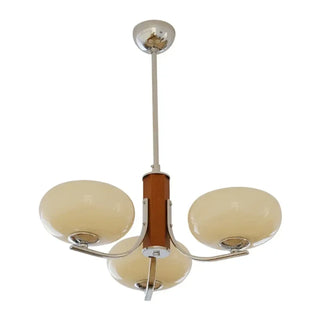 CATHE Opaline Glass Chrome Support Ceiling Light – view 5