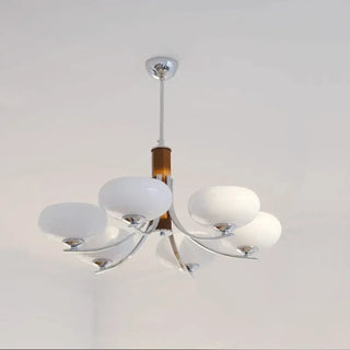 CATHE Opaline Glass Chrome Support Ceiling Light – view 4