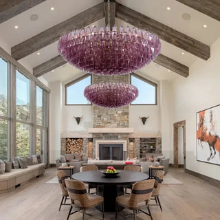 MURYAH Sculpted Glass Modern Interior Ceiling Light – view 3