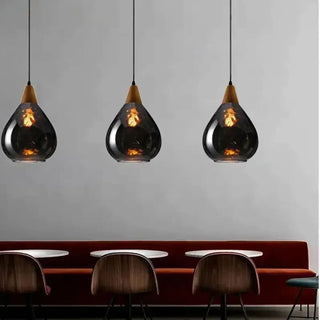 PATTERA Blown Glass Drop Shape Pendant – view 1