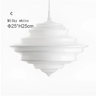 Art Deco Pendant Light – Elegant Glass Pendant Lamp with Geometric Design