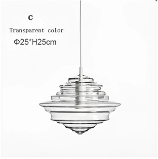 Art Deco decorative pendant light, elegant geometric glass ceiling fixture