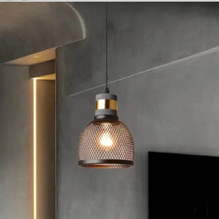 LOFTY Industrial Loft Glass Ceiling Light – view 1