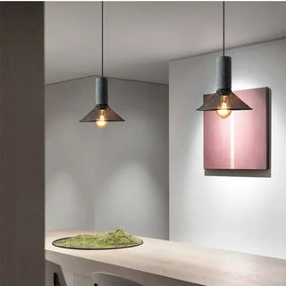 LOFTY Industrial Loft Glass Ceiling Light – view 2