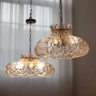 COPPILE Retro Glass Style Living Room Ceiling Light – view 5