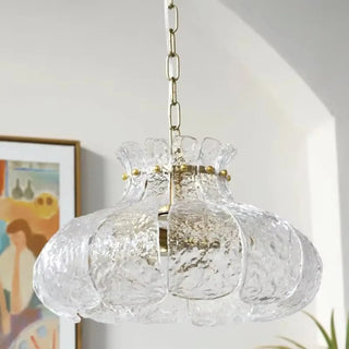 COPPILE Retro Glass Style Living Room Ceiling Light – view 4