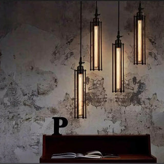 MAINLA Vintage Loft Glass Ceiling Light – view 4