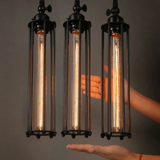 MAINLA Vintage Loft Glass Ceiling Light – view 3