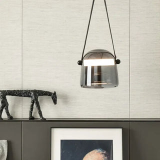 CANO Gray Tinted Glass with Black Cable Ceiling Light – view 3