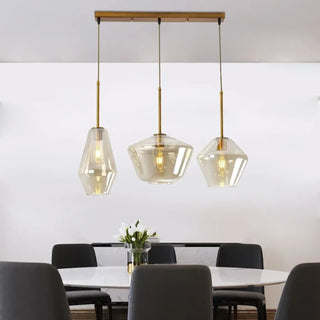 MODELS Modern Transparent Glass Ceiling Light – view 5