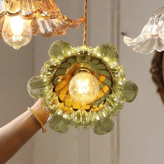 Industrial vintage pendant, clear glass ceiling fixture for modern spaces