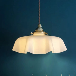 OINA Vintage White Brass Finish Pendant – view 4