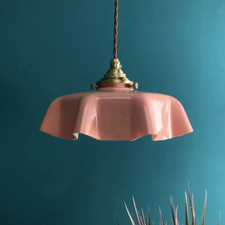 OINA Vintage White Brass Finish Pendant – view 3