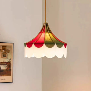 RETRIA Vintage Colored Fabric Ceiling Light – view 3