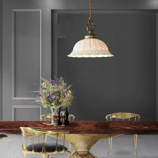 MOFEIL Vintage Antique Glass Style Ceiling Light – view 2