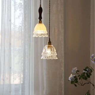 NDRASY Vintage Retro-Chic Glass Ceiling Light – view 1