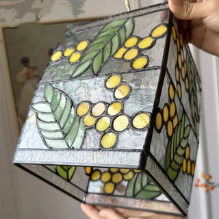 HOMEA Stained Glass Art Deco Ceiling Light – view 4