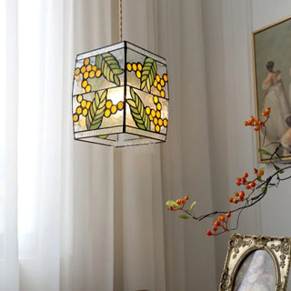 HOMEA Stained Glass Art Deco Ceiling Light – view 2