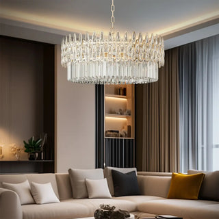 DUSARUI Modern Elegant Crystal Gilded Chandelier – view 2