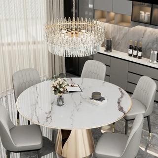 DUSARUI Modern Elegant Crystal Gilded Chandelier – view 4